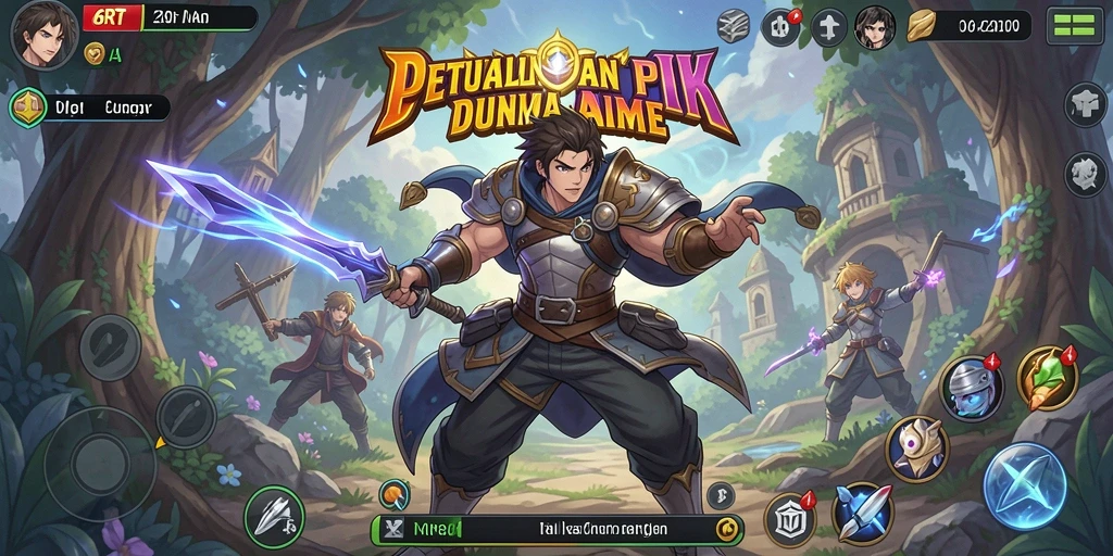 Gameplay menarik dari 6RT yang menampilkan karakter anime ikonik.