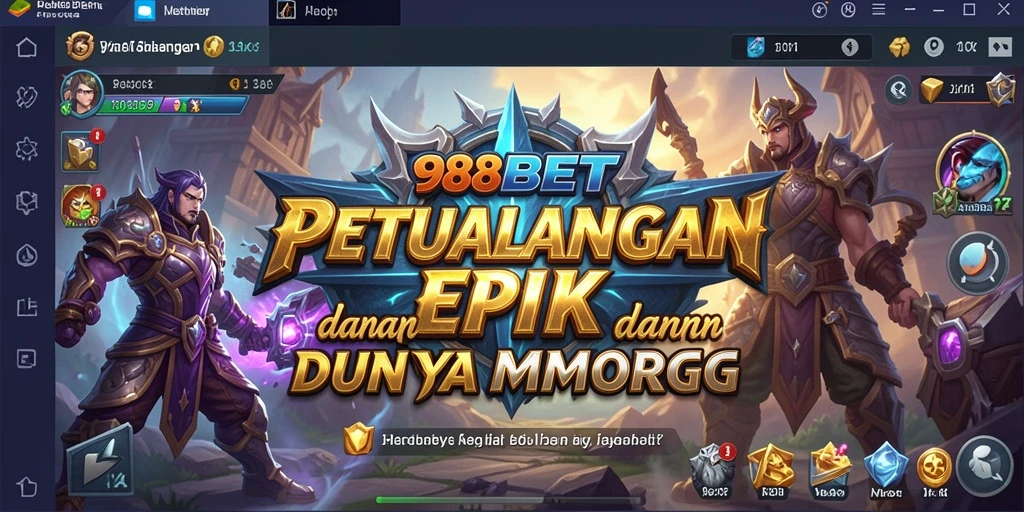 Gameplay 988BET yang mengagumkan dalam dunia MMORPG.