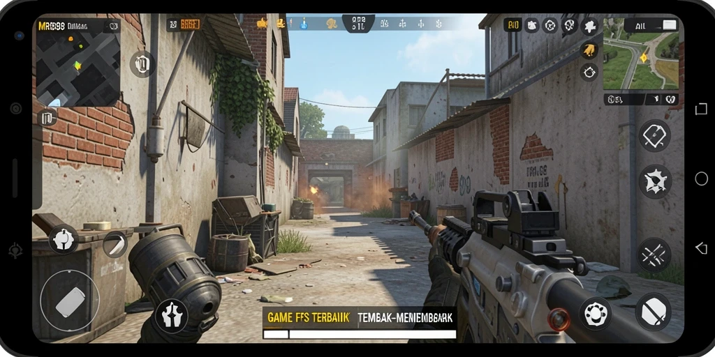 Gameplay mengesankan dari MR888 yang penuh aksi FPS.
