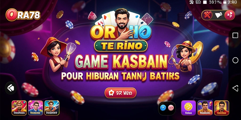 Tampilkan gameplay menarik dari permainan Kasino ORA78 dengan grafis yang menawan.