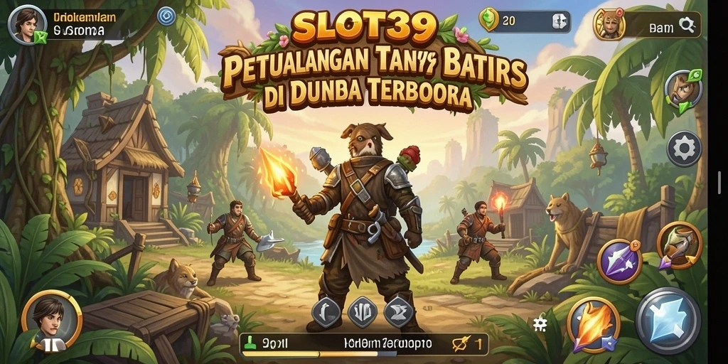 Screenshot menunjukkan petualangan seru di dunia terbuka SLOT39.